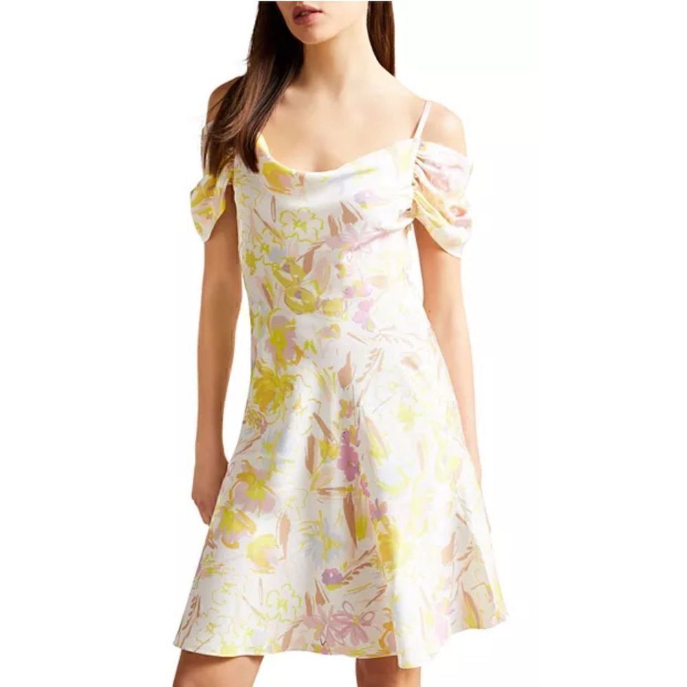 Ted Baker Camily Satin Mini Dress NWT Size 5 / US 12